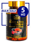 BULK SALE SAVING 5 HŨ - SUPER BLACK RED REISHI LINH CHI ĐỎ ĐEN NHẬT BẢN