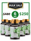 BULK SALE SAVING 6 HŨ - NANO, ORGANIC CHLORELLA ĐƠN DƯƠNG TẢO