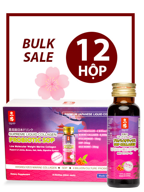 BULK SALE 12 BOXES - JAPANESE SUPER COLLAGEN HANA SOP 23,500MG