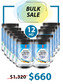 BULK 12 JARS - NANO BEAUTY PREMIUM COLLAGEN POWDER 7,500MG