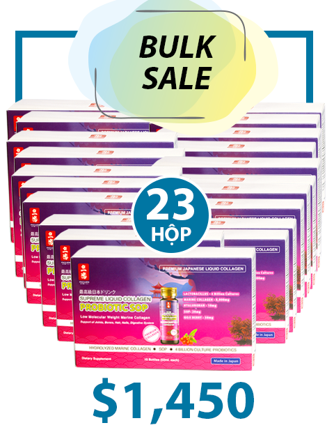BULK SALE 10 BOXES - JAPANESE SUPER COLLAGEN HANA SOP 23,500MG