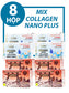 BULK SALE SAKURA DEAL 8 BOXES - SUPER COLLAGEN MIX NANO PLUS 27,500MG