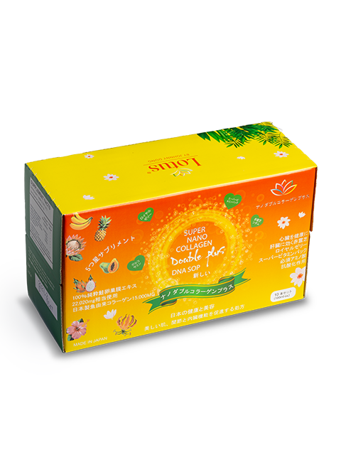 JAPANESE SUPER COLLAGEN DNA PLUS SOP WITH REISHI 北海道サーモン卵