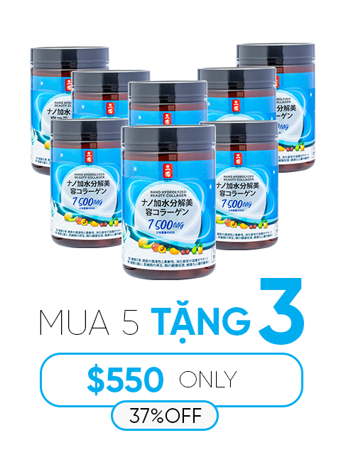 NANO BEAUTY JAPANESE PREMIUM COLLAGEN POWDER 7,500MG ナノ美容パウダー