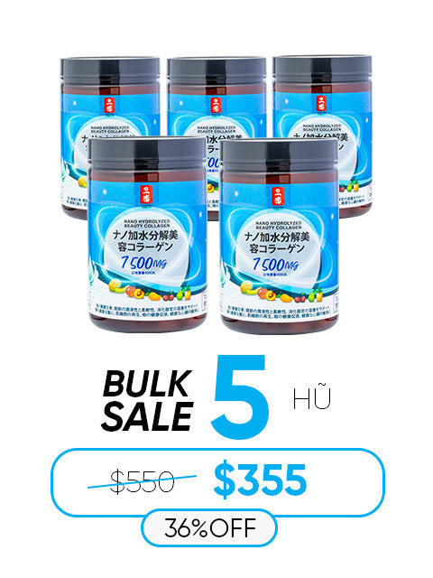 NANO BEAUTY JAPANESE PREMIUM COLLAGEN POWDER 7,500MG ナノ美容パウダー