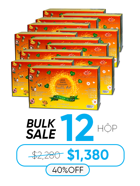 JAPANESE SUPER COLLAGEN DNA PLUS SOP WITH REISHI 北海道サーモン卵