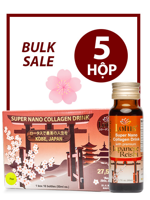 BULK 5 BOXES - JAPANESE SUPER COLLAGEN REISHI PLUS 27,500MG