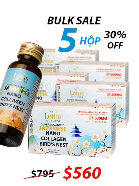 JAPANESE SUPER COLLAGEN BIRD'S NEST TSUBAKI PLUS 27,500MG 極上燕の巣
