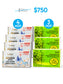 COMBO TWIN GLOW DUO 7 BOXES - SUPER COLLAGEN BIRD'S NEST PLUS & POWDER 7,000MG コラーゲンデュオ