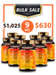 BULK SALE SAVING 9 HŨ - ĐÔNG TRÙNG HẠ THẢO VÀNG SUPER CORDYCEPS GOLD CS4
