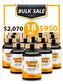 BULK SALE SAVING 18 HŨ - PREMIUM CORDYCEPS SÂM TRẮNG 1,030MG