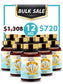 BULK SALE SAVING 12 HŨ - PREMIUM PURE CORDYCEPS 1,000MG (90 VIÊN)