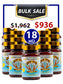 BULK SALE SAVING 18 HŨ - PREMIUM PURE CORDYCEPS 1,000MG (90 VIÊN)