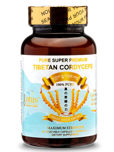 SUPER PREMIUM CORDYCEPS PURE 1,000MG (60V.) プレミアム冬虫夏草 純粋