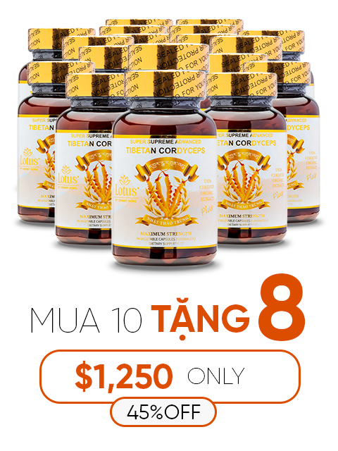 SUPER ADVANCED TIBETAN CORDYCEPS MIX 1,000MG 活力を育む自然の恵み