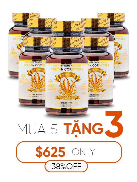 SUPER ADVANCED TIBETAN CORDYCEPS MIX 1,000MG 活力を育む自然の恵み