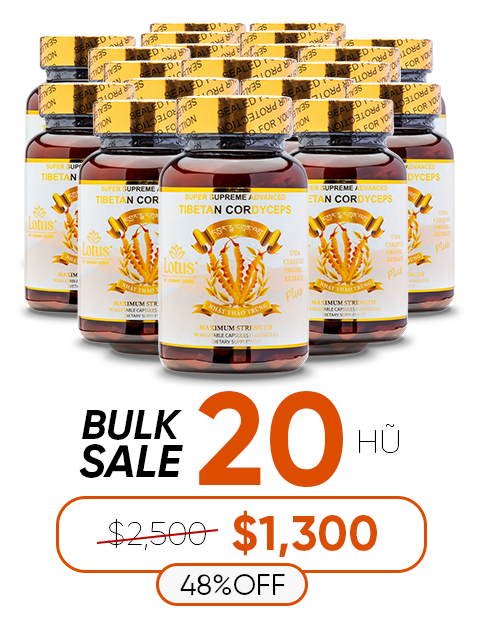 SUPER ADVANCED TIBETAN CORDYCEPS MIX 1,000MG 活力を育む自然の恵み