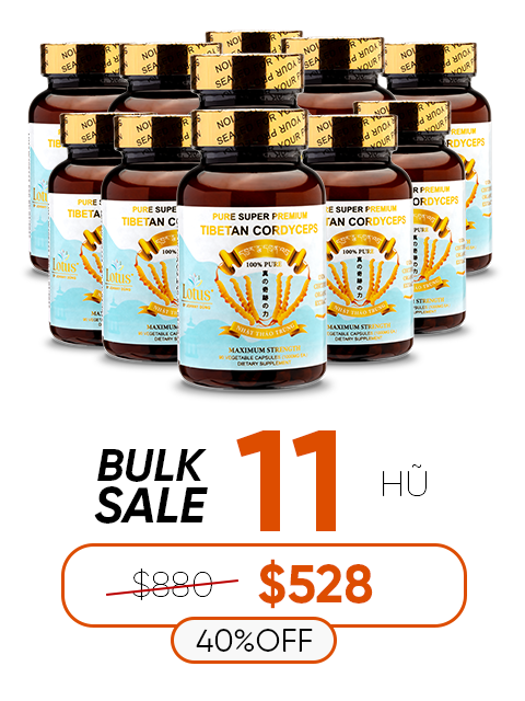 SUPER PREMIUM CORDYCEPS PURE 1,000MG (60V.) プレミアム冬虫夏草 純粋