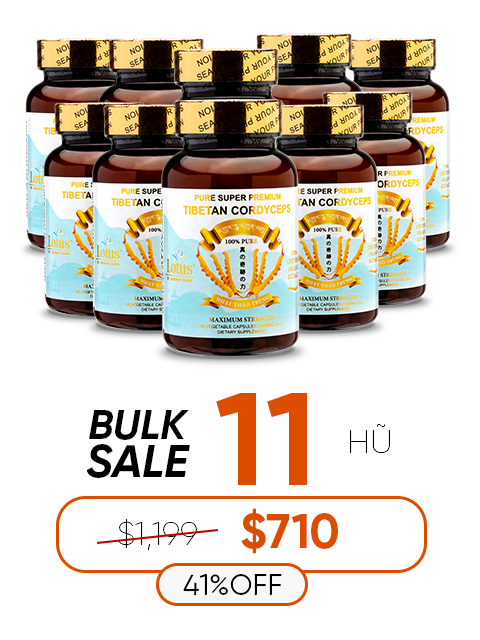 SUPER PREMIUM CORDYCEPS PURE 1,000MG - 90 VIÊN