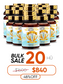 SUPER PREMIUM CORDYCEPS PURE 1,000MG (60V.) プレミアム冬虫夏草 純粋