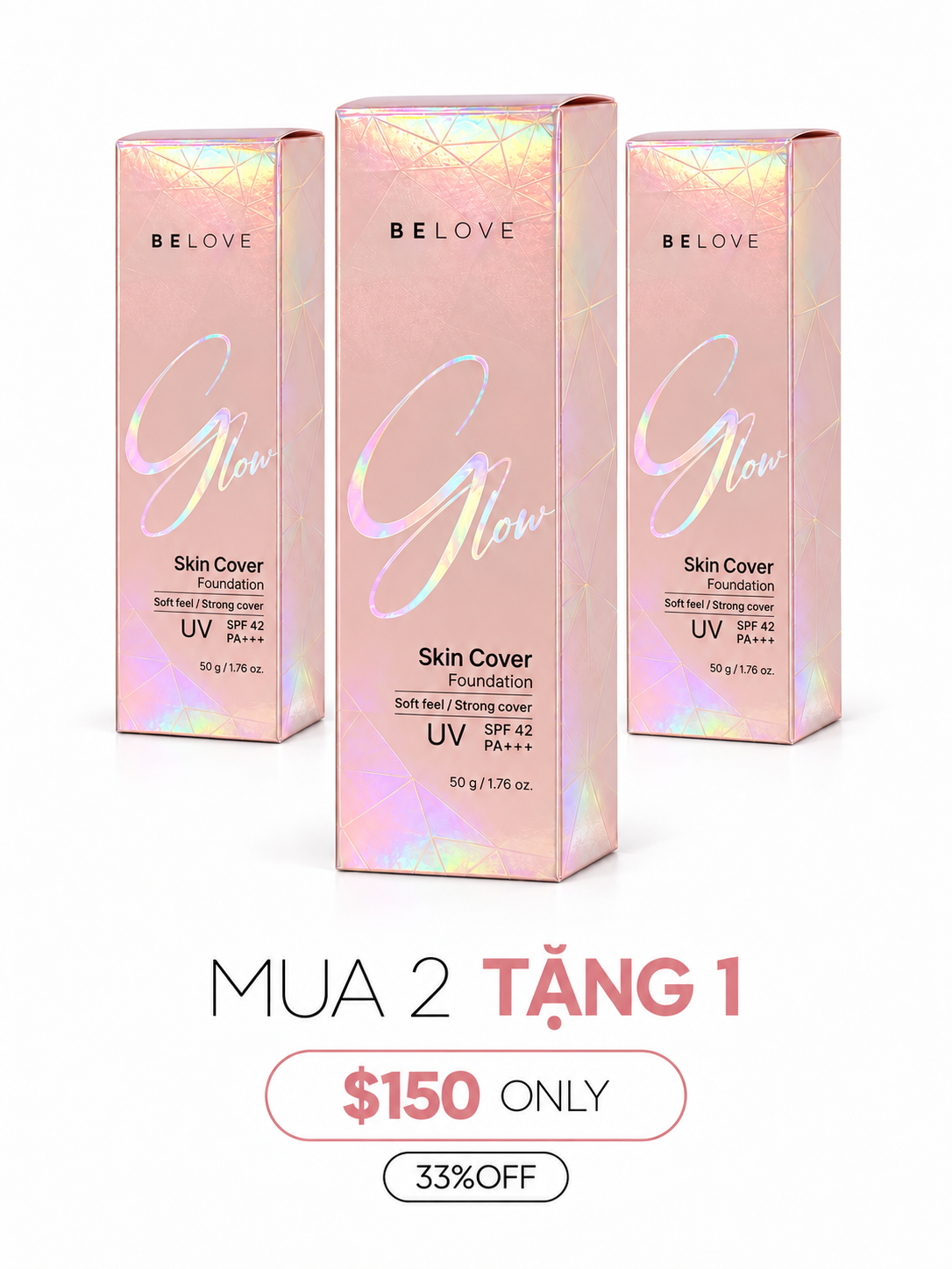 KOREAN LUMINOUS GLOW BB FOUNDATION WITH COLLAGEN – SPF42 - 콜라겐 파운데이션 크림