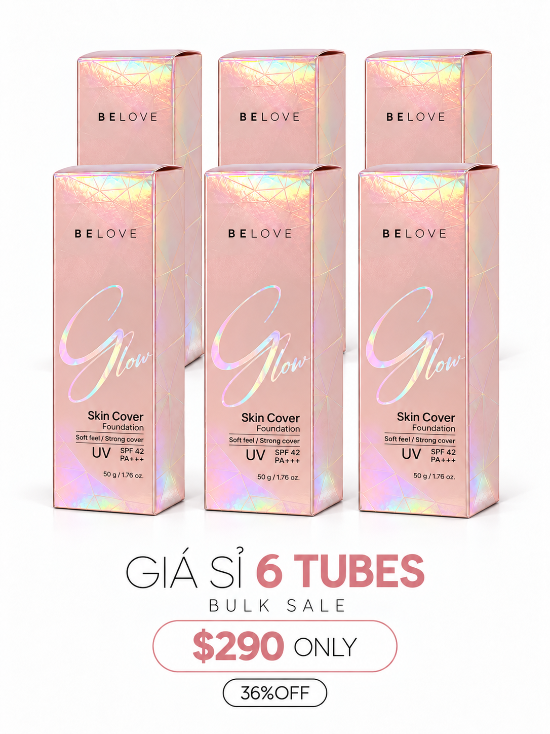 KOREAN LUMINOUS GLOW BB FOUNDATION WITH COLLAGEN – SPF42 - 콜라겐 파운데이션 크림