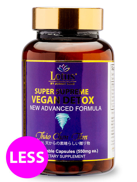 SUPER SUPREME VEGAN DETOX LESS JUJUBE - BEST NATURAL FOR DIGESTION