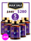 SUPER BULKSALE 5 HŨ - VEGAN DETOX LESS JUJUBE GIÚP ĐẨY ĐỘC TỐ NHUẬN TRƯỜNG