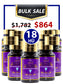 SUPER BULKSALE 18 HŨ - VEGAN DETOX MORE JUJUBE ĐẨY ĐỘC TỐ, GIÚP NHUẬN TRƯỜNG