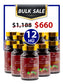 BULK SALE SAVING 12 HŨ - SUPER DIABETES GLUCO-GONE CHỐNG TIỂU ĐƯỜNG
