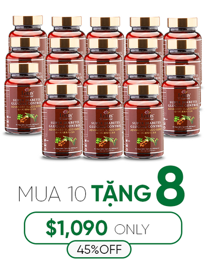 SUPER ADVANCED DIABETES - GLUCO-GONE CHỐNG TIỂU ĐƯỜNG 糖尿病対策