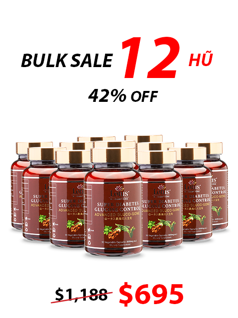 SUPER ADVANCED DIABETES - GLUCO-GONE CHỐNG TIỂU ĐƯỜNG 糖尿病対策