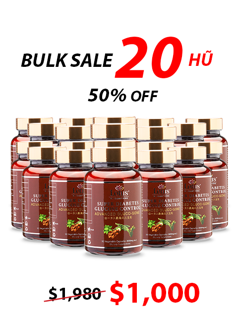 SUPER ADVANCED DIABETES - GLUCO-GONE CHỐNG TIỂU ĐƯỜNG 糖尿病対策