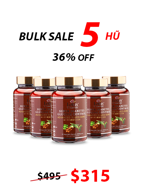 SUPER ADVANCED DIABETES - GLUCO-GONE CHỐNG TIỂU ĐƯỜNG 糖尿病対策