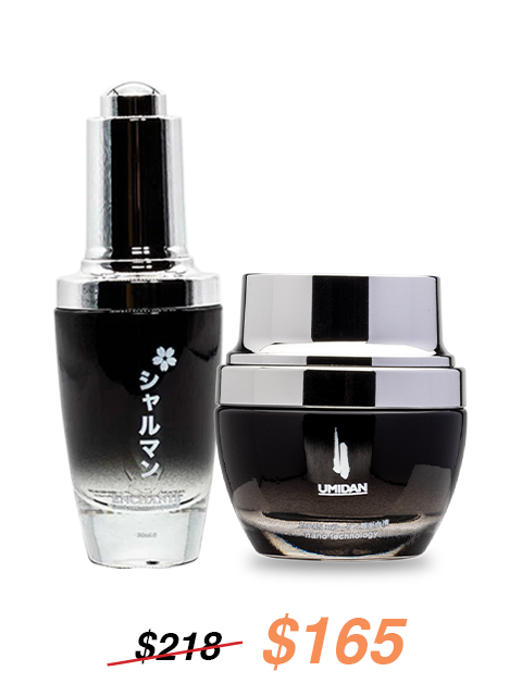 JAPANESE ENCHANTE PACK - CREAM & SERUM NANO HYA