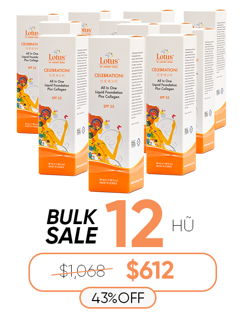 KOREAN ALL IN ONE SUPER LIQUID FOUNDATION WITH COLLAGEN 콜라겐 파운데이션 크림