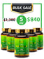 BULK SALE SAVING 5 HŨ - OKINAWA SUPER FUCOIDAN 395MG (180 CAPS)
