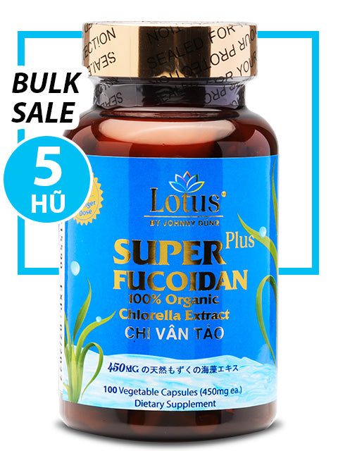 BULK SALE SAVING 5 HŨ- OKINAWA FUCOIDAN 450MG (100 CAPS)