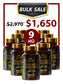 BULK SALE 9 HŨ - SUPER ADVANCED FUCOIDAN 550MG SHIITAKE