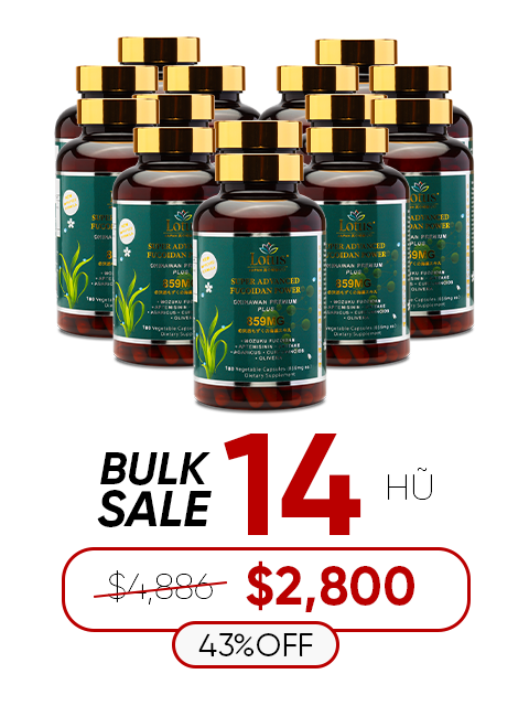 SUPER ADVANCED FUCOIDAN POWER PLUS 859MG - 180 CAPS アルテミシニンの力