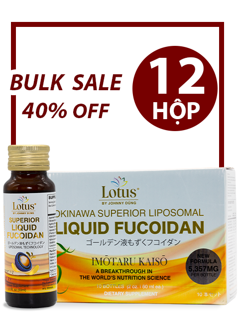 BULK SALE SAVING 12 HỘP - SUPERIOR LIPOSOMAL FUCOIDAN LIQUID 5,357MG ...