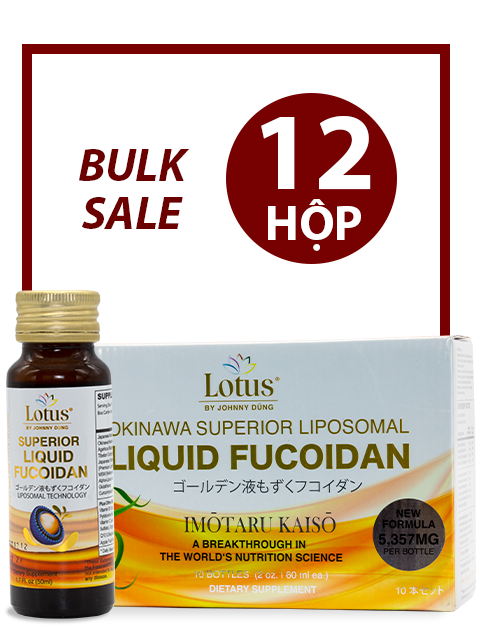 BULK SALE SAVING 12 HỘP - SUPERIOR LIPOSOMAL FUCOIDAN LIQUID 5,357MG ...