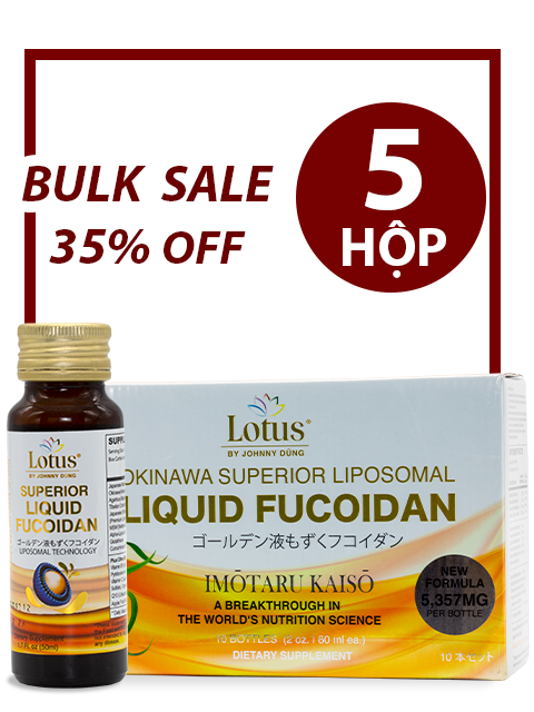 BULK SALE SAVING 5 HỘP - SUPERIOR LIPOSOMAL FUCOIDAN LIQUID 5,357MG ...