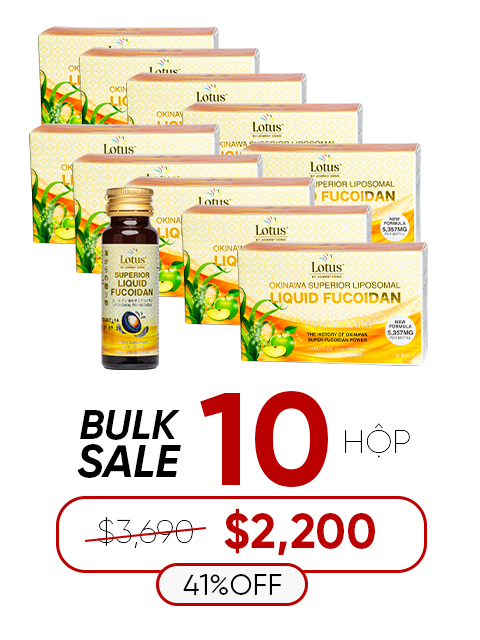 SUPERIOR ADVANCED LIPOSOMAL FUCOIDAN DRINK 5,357MG 海洋からの再生力