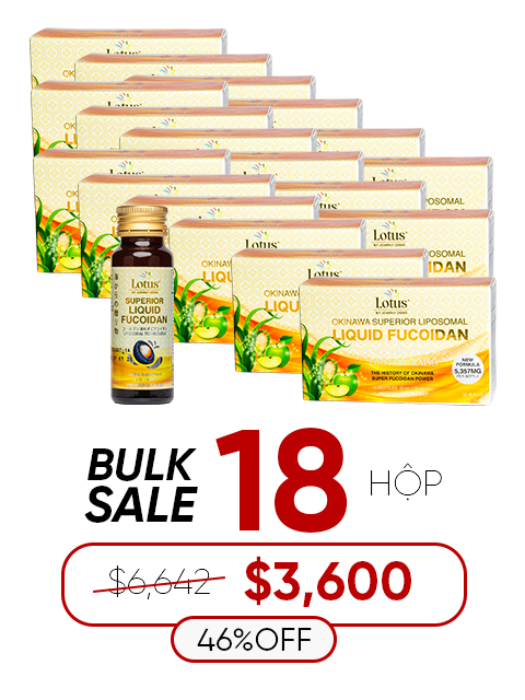 SUPERIOR ADVANCED LIPOSOMAL FUCOIDAN DRINK 5,357MG 海洋からの再生力