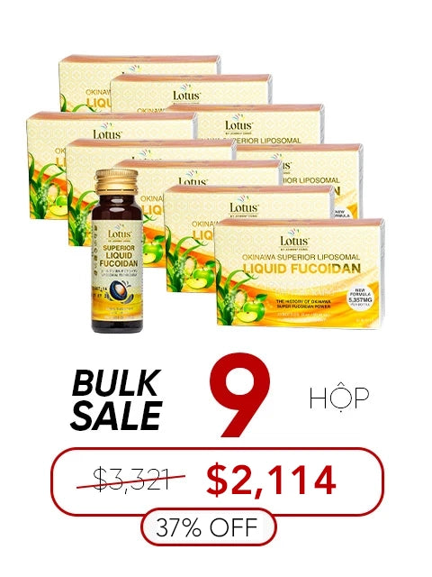 SUPERIOR ADVANCED LIPOSOMAL FUCOIDAN DRINK 5,357MG 海洋からの再生力