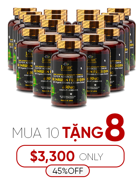 SUPER ADVANCED FUCOIDAN SHIITAKE 550MG - 180 CAPS スーパー・フコイダン 椎茸