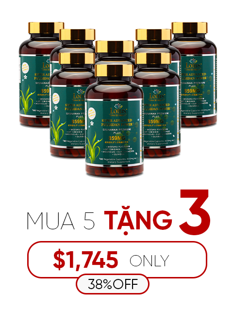 SUPER ADVANCED FUCOIDAN POWER PLUS 859MG - 180 CAPS アルテミシニンの力