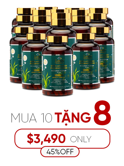 SUPER ADVANCED FUCOIDAN POWER PLUS 859MG - 180 CAPS アルテミシニンの力