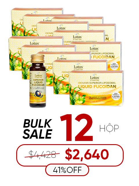 SUPERIOR ADVANCED LIPOSOMAL FUCOIDAN DRINK 5,357MG 海洋からの再生力